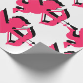 Papier Cadeau Double Cupidon Saint-Valentin (Coin)