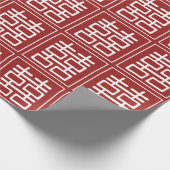 Papier Cadeau Double Mariage chinois (Coin)
