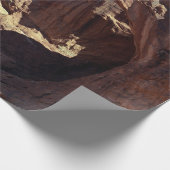 Papier Cadeau Double photo de paysage de désert de l'Utah de (Coin)