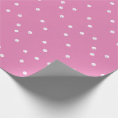 Papier Cadeau Double point rose (Coin)