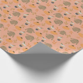 Papier Cadeau Douce douillette automne Patterson (Coin)
