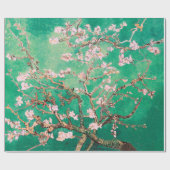 Papier Cadeau Douce Verte Vincent Van Gogh Floraison des Amandie (Plat)