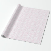 Papier Cadeau Douces arroses blanches (Déroulé)