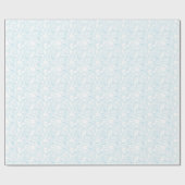Papier Cadeau Douces arroses Bleu Blanc (Plat)