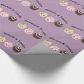 Papier Cadeau Douceurs et friandises ! Chocolat (Coin)