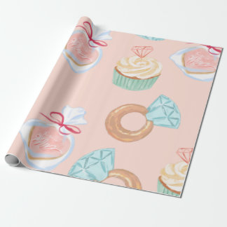 Papier Cadeau douche nuptiale