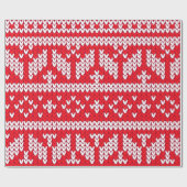 Papier Cadeau Douleur de Noël moche (Plat)