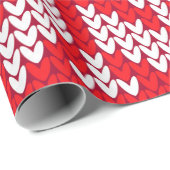 Papier Cadeau Douleur de Noël moche (Coin rond)