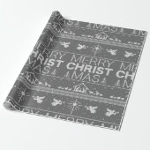 Papier Cadeau Douleur de Noël moche Religieux Christian Grey (Déroulé)