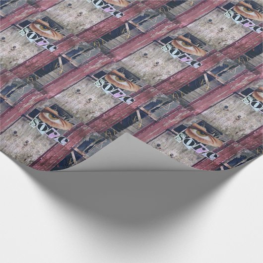 Papier Cadeau douleur oculaire (Coin)