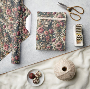 Papier Cadeau Douleurs de faim baroques – Victorien gothique