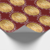 Papier Cadeau Dove Customize Happy Gold 50th Anniversary (Coin)