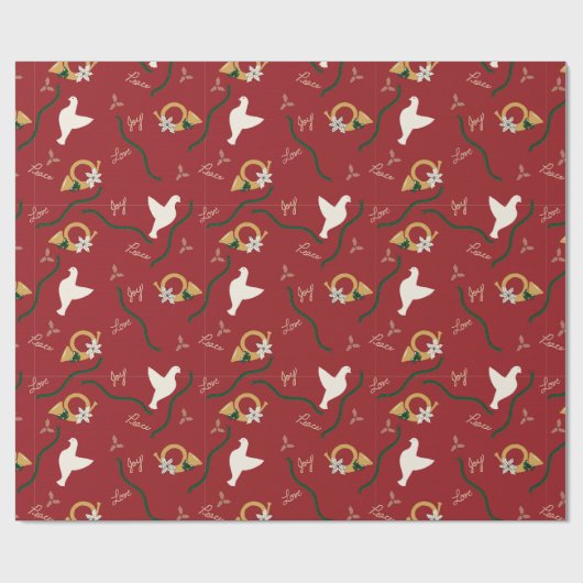 Papier Cadeau Dove et Corn (Plat)