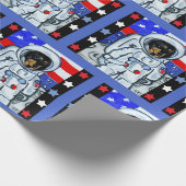 PAPIER CADEAU DOXIE ASTRONAUTE (Coin)