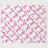 Papier Cadeau DOXIE-Coeurs (Plat)