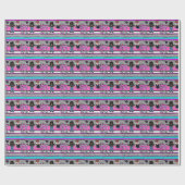 Papier Cadeau Doxie Rock and Roll (Plat)