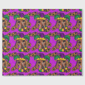 PAPIER CADEAU DOXIE ROUGE (Plat)