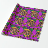 PAPIER CADEAU DOXIE ROUGE (Déroulé)