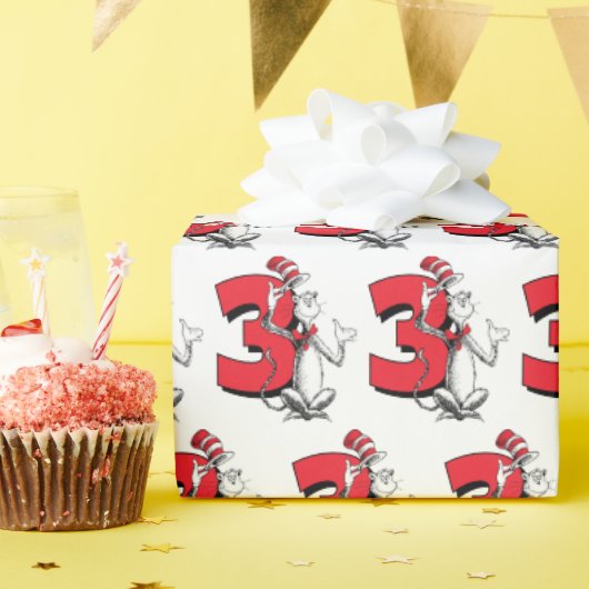 Papier Cadeau Dr. Seuss - Caractères | ANNIVERSAIRE DE ENFANT (Fête d'anniversaire)
