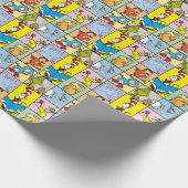 Papier Cadeau Dr Seuss | Graphique Histoires (Coin)