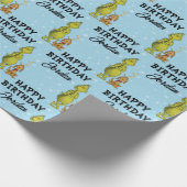 Papier Cadeau Dr Seuss | Grinch Winter Birday (Coin)
