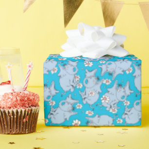Papier Cadeau Dr. Seuss Horton entend un Qui