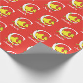 Papier Cadeau Dr Seuss's ABC : Letter C - White | Add Your Name (Coin)