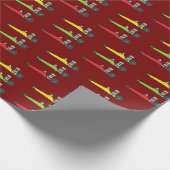 Papier Cadeau Drag Racing (Coin)