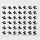 Papier Cadeau Dragon (Plat)
