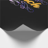 Papier Cadeau Dragon bleu de Sassenach Outlander (Coin)