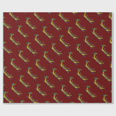Papier Cadeau Dragon Boat Racing (Plat)
