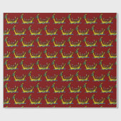 Papier Cadeau Dragon Boat Racing (Plat)