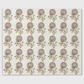 Papier Cadeau Dragon Chakra (Plat)