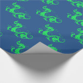 Papier Cadeau Dragon chinois (Coin)