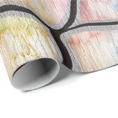 Papier Cadeau Dragon chromatique (Coin rond)