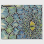 Papier Cadeau Dragon d'eau (Plat)