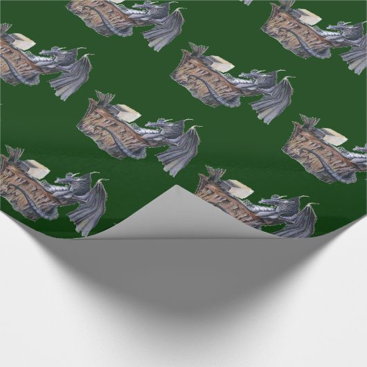 Papier Cadeau Dragon d'ordinateur (Coin)