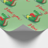Papier Cadeau Dragon en amour (Coin)