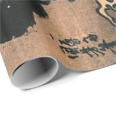 Papier Cadeau Dragon et la mer (Coin rond)