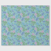 Papier Cadeau Dragonflies victoriennes Jardin Couleurs moelleuse (Plat)