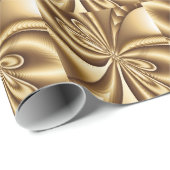 Papier Cadeau Dragonfly Abstrait (Coin rond)
