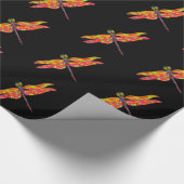 Papier Cadeau Dragonfly art (Coin)