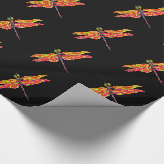 Papier Cadeau Dragonfly art (Coin)