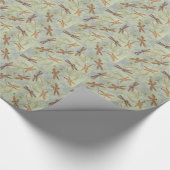 Papier Cadeau Dragonfly Dance Gold (Coin)