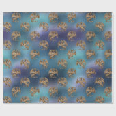 Papier Cadeau Dragons (Plat)