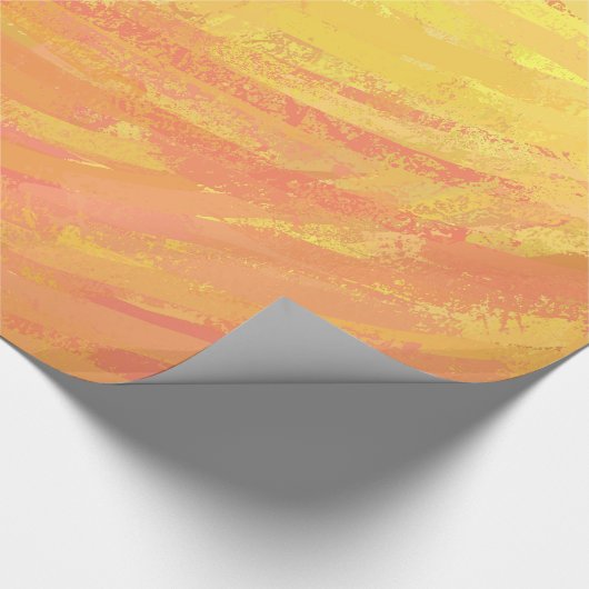 Papier Cadeau Dragons Oeil Orange Texture (Coin)