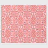 Papier Cadeau Dragons sur Rose (Plat)