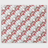 Papier Cadeau Drake-Irlandais-Crête (Plat)