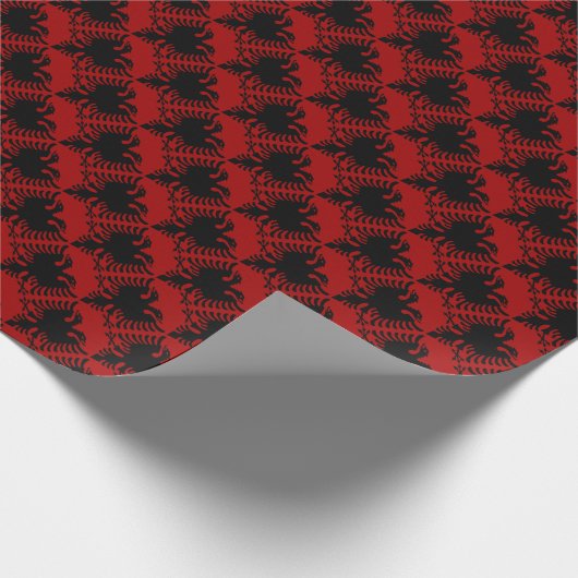 Papier Cadeau Drapeau albanais (Coin)