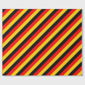 Papier Cadeau Drapeau allemand (Plat)